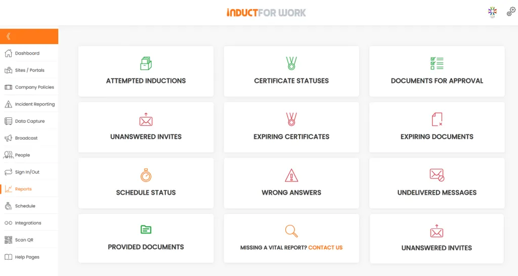 Induction Training Report